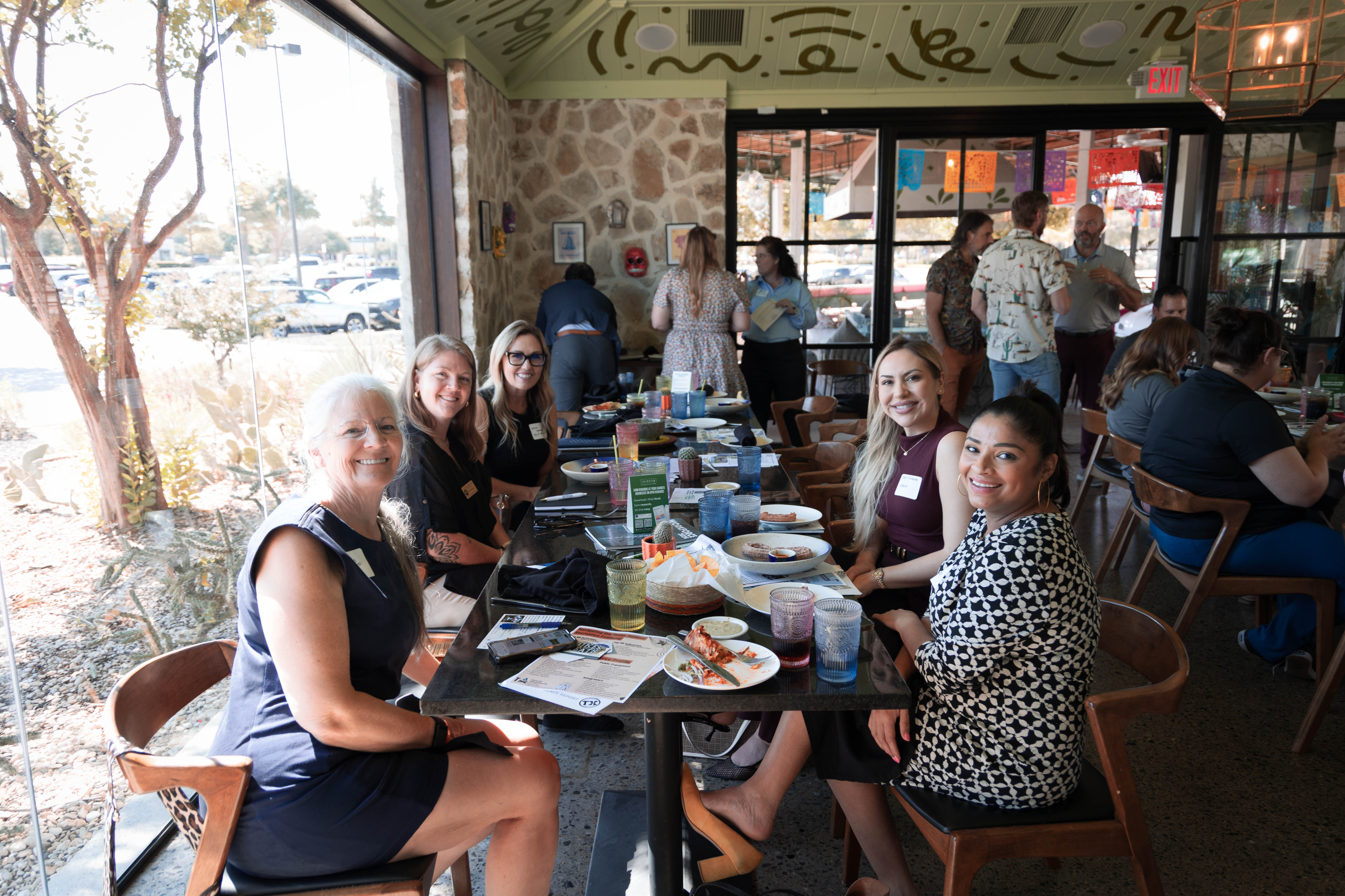 Enjoying the Outdoor Economy Leadership Luncheon on October 9th at Neon Cactus in Fairview, TX.