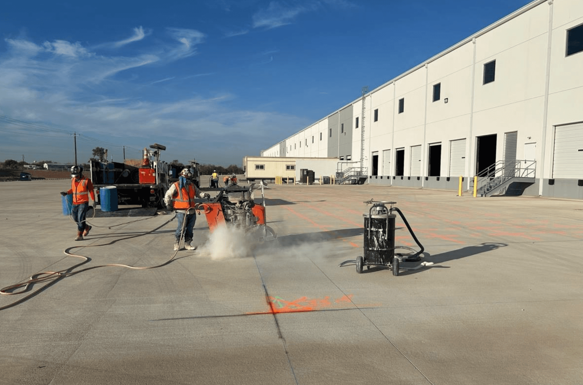 qbs consulting on-site construction team member