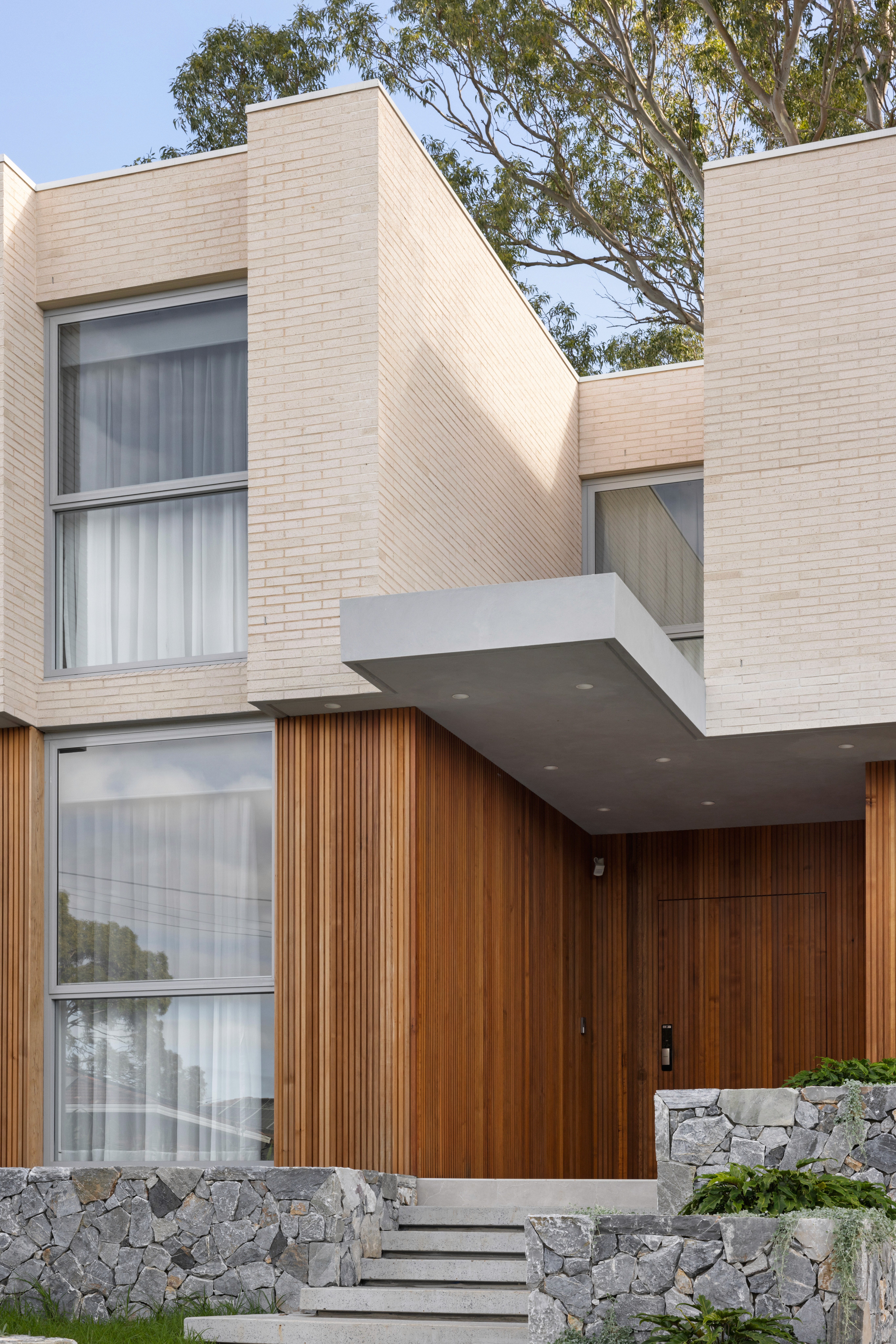 architectural photo detail image of the facade