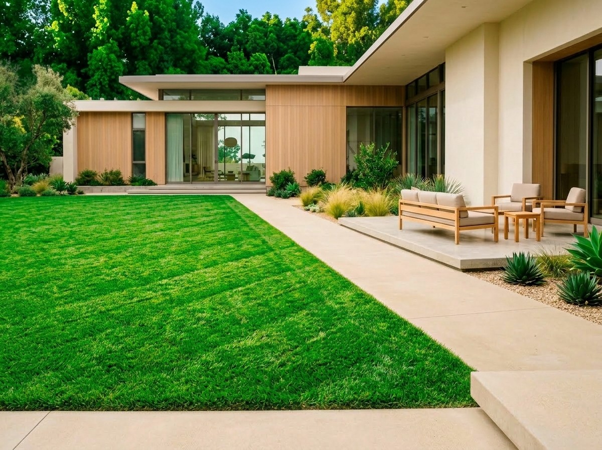 Image of a clean lawn