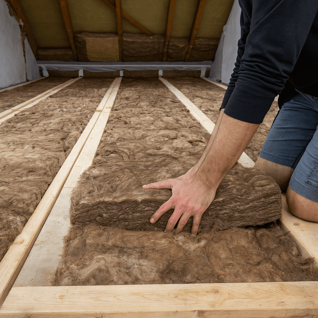 aplicação de isolamento acústico