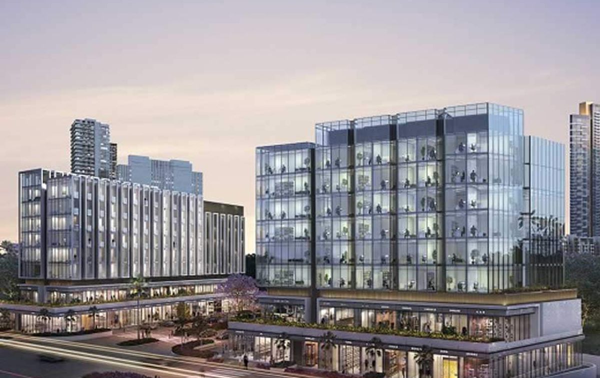 Commercial project site view near key residential hubs in Gurugram