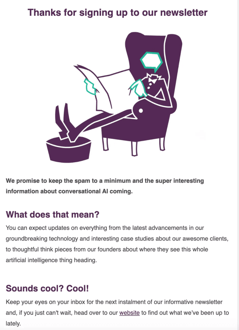 Boost.ai Marketing Spotlight: Newsletter