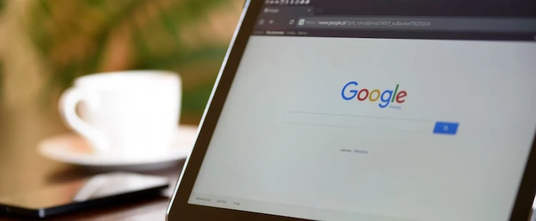 Search results for tiktok website on a screen.