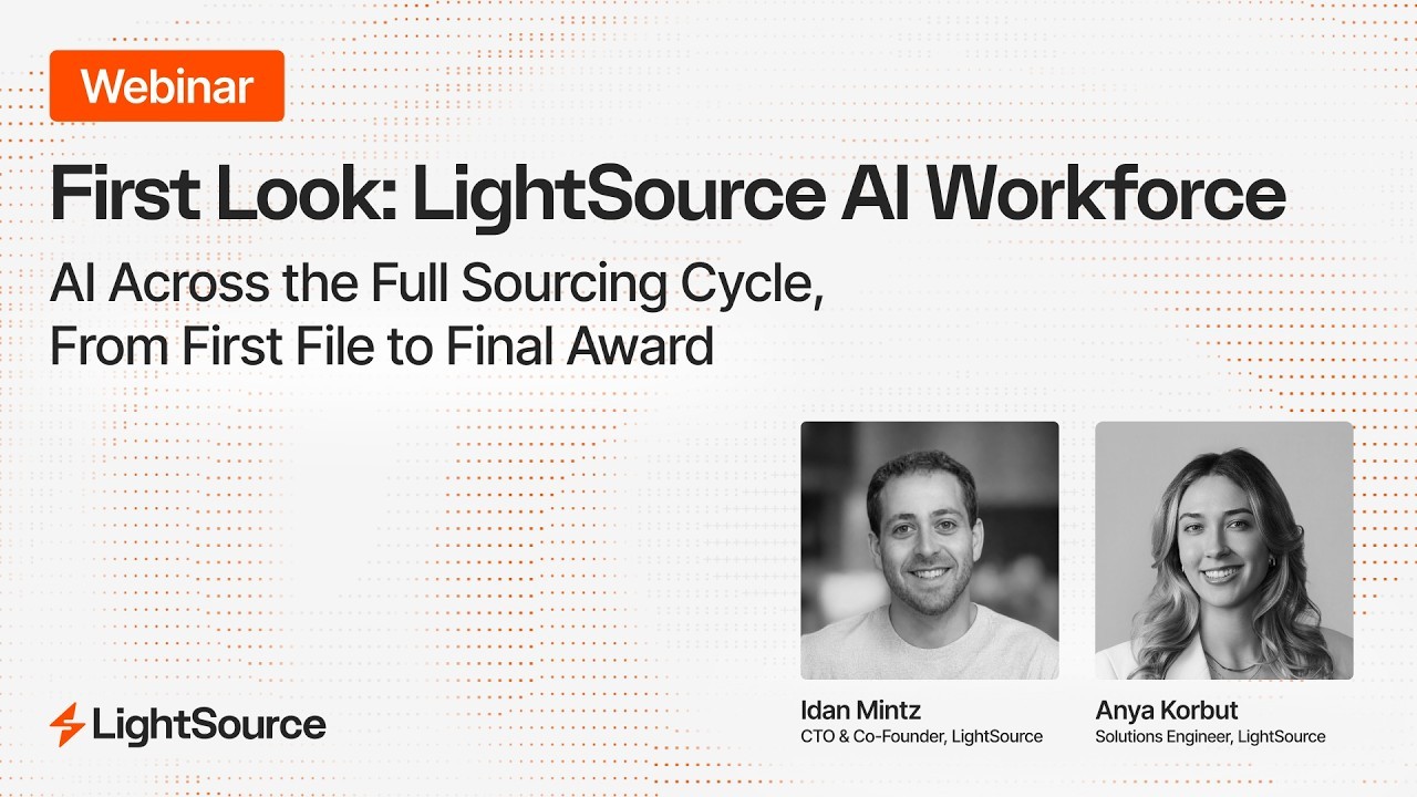 First Look: LightSource AI Workforce launch webinar with Idan Mintz and Anya Korbut