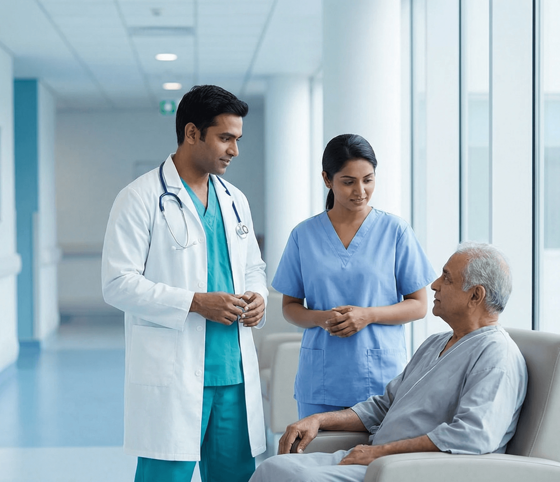 डॉ. Tushar, जो अंतरराष्ट्रीय फेलोशिप-प्रशिक्षित सर्जन हैं UCLH London और Cleveland Clinic USA से, विशेषज्ञ मरीज सेवा और परामर्श प्रदान कर रहे हैं।