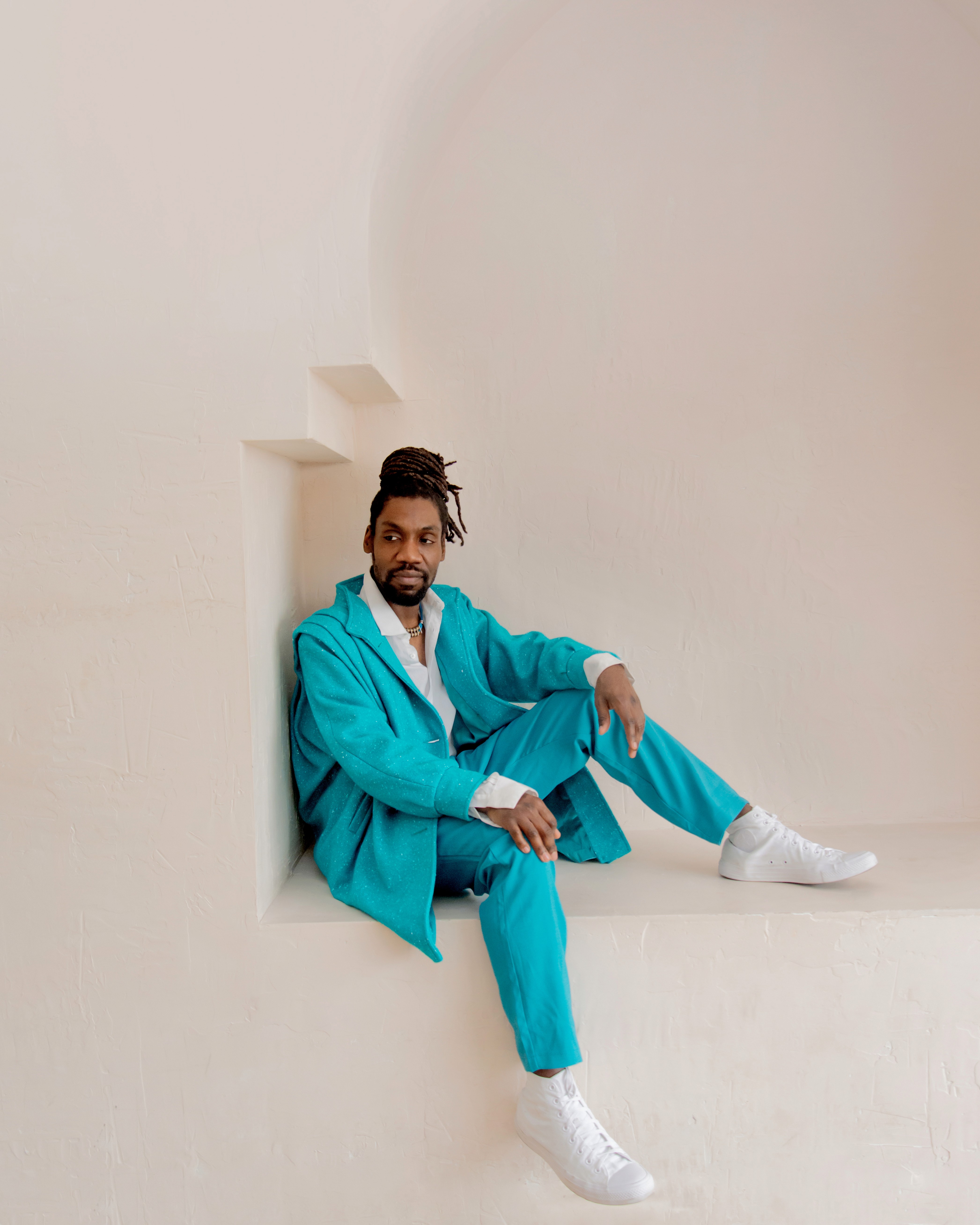 a black male model