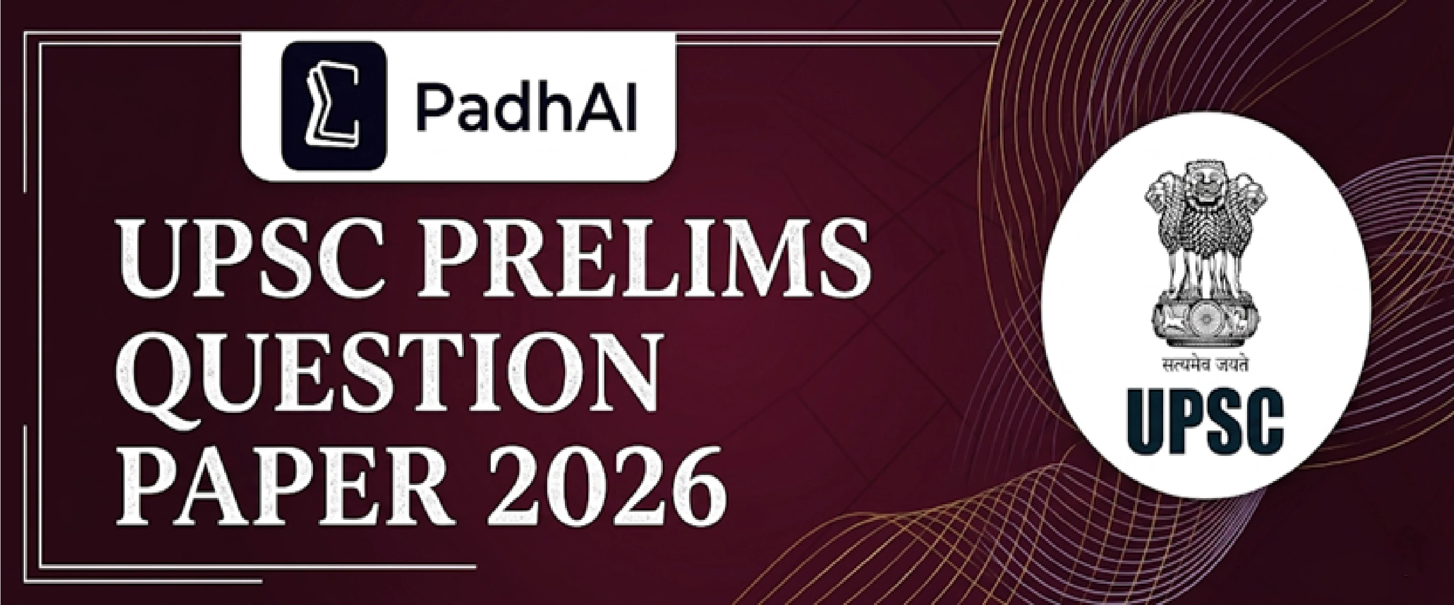 UPSC Prelims Question Paper 2026