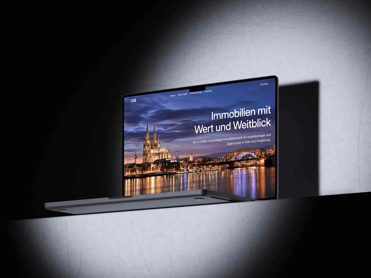 Framer Webdesign Referenz für AS Projekte durch Webnity-X