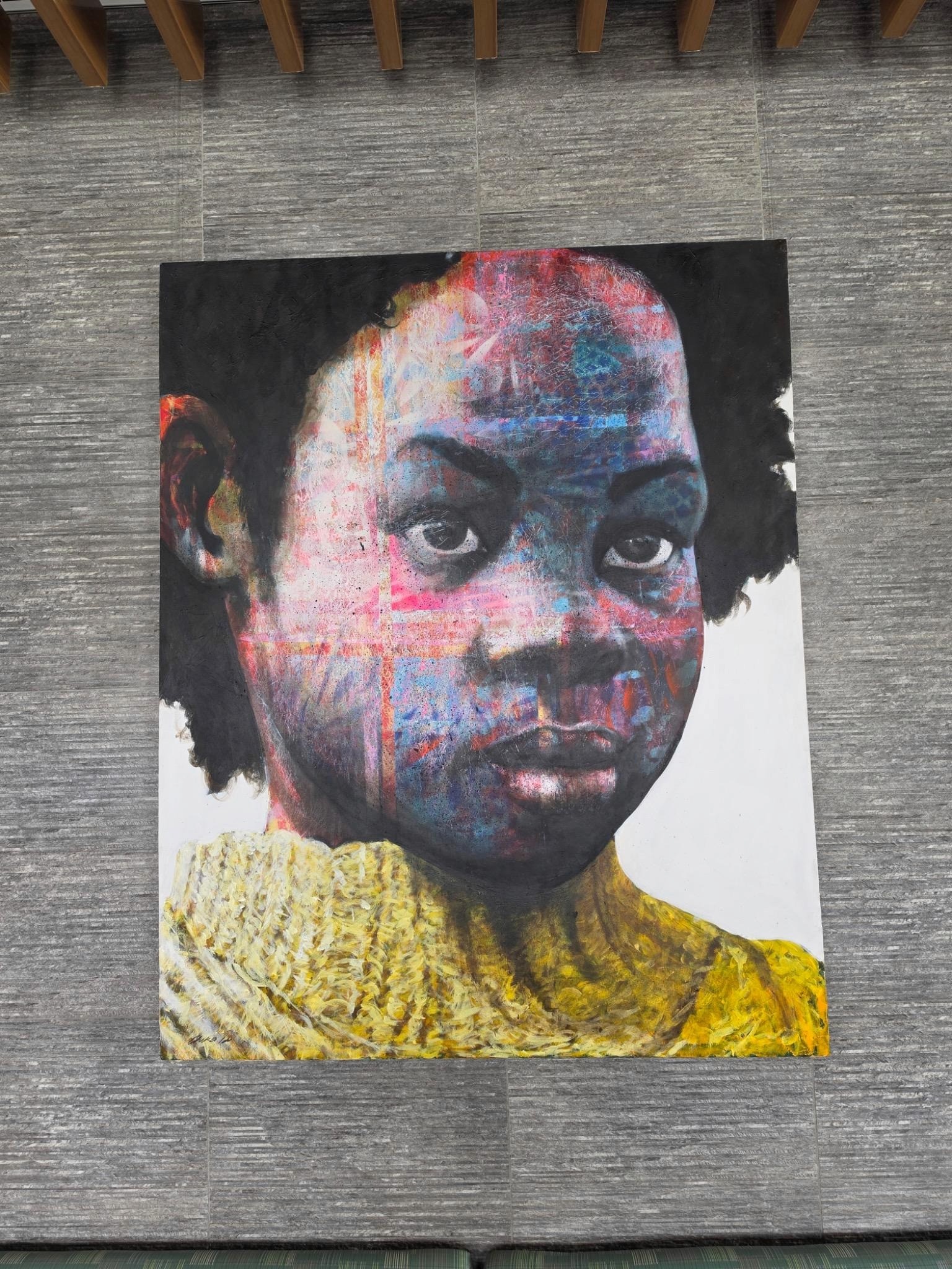 Installation view of Chika Idu: Pure Water at ARAMI, Lagos, 2026. Photo: SMO Contemporary Art/Yinka Akingbade.