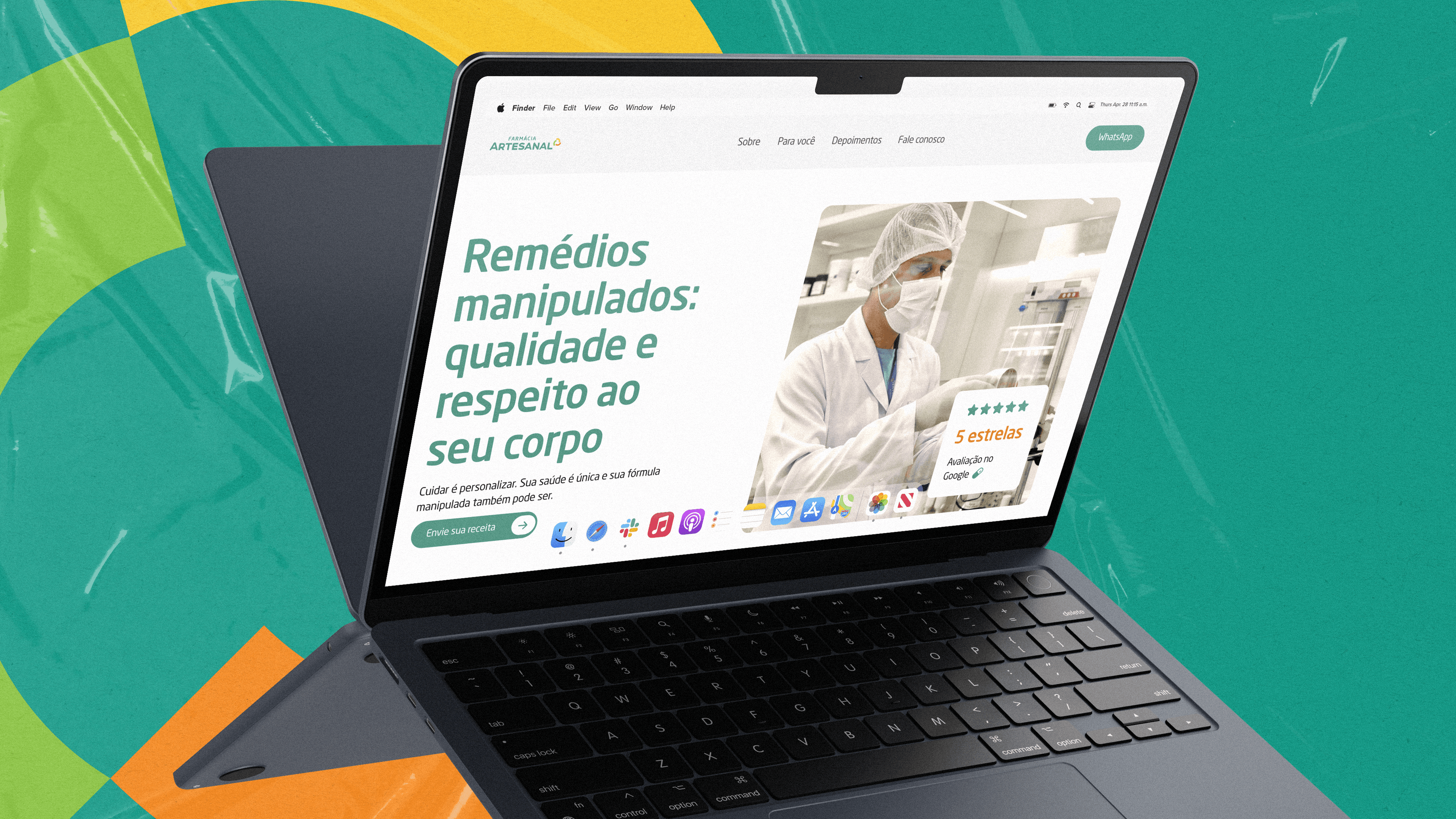 Site Farmácia Artesanal Poços