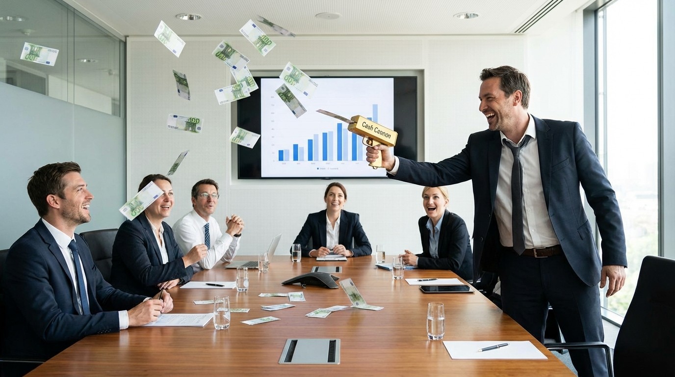 David Hefendehl running a corporate workshop