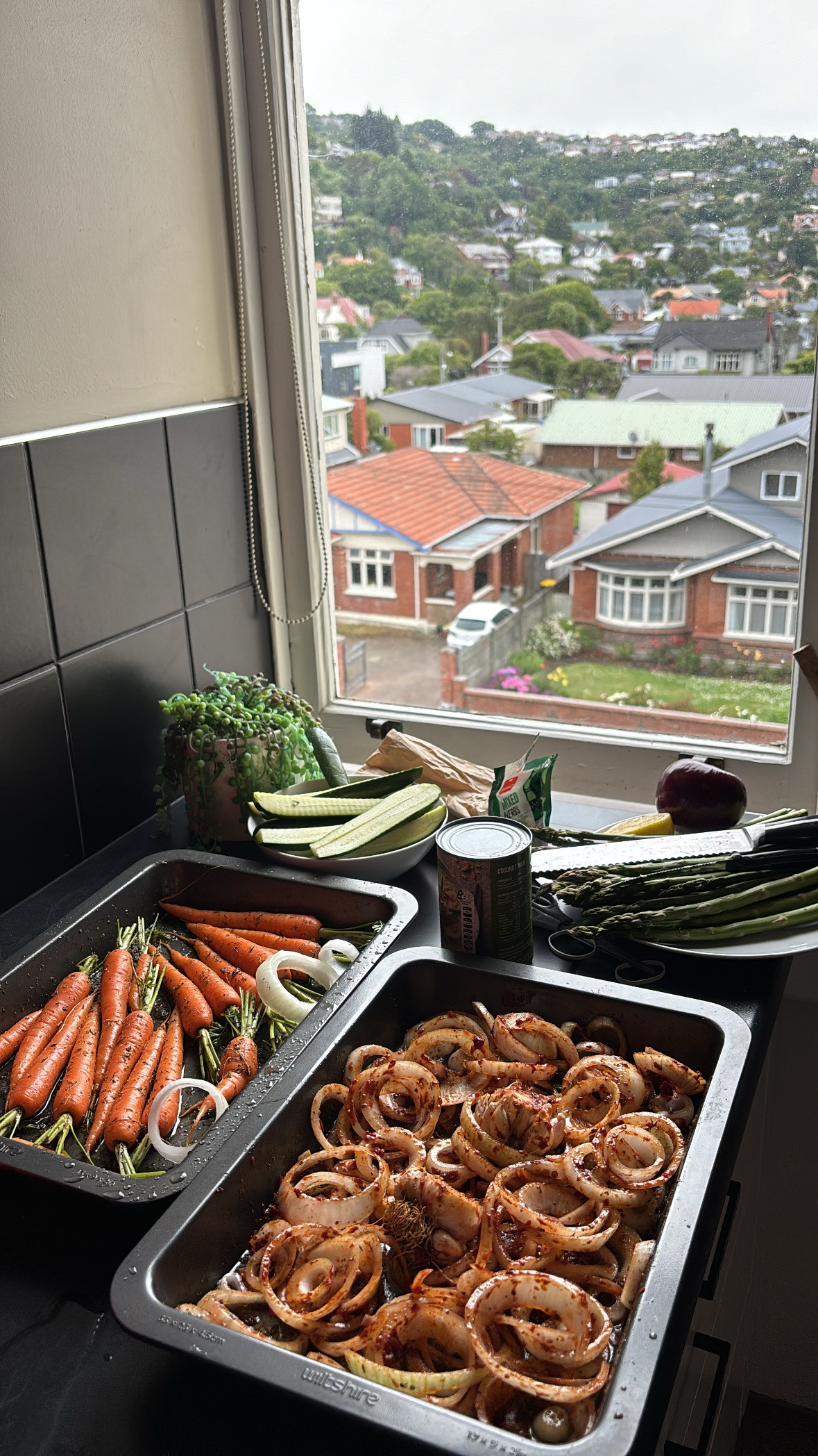 Friends laughing and posing inside a car