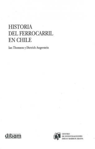Historia del ferrocarril en Chile