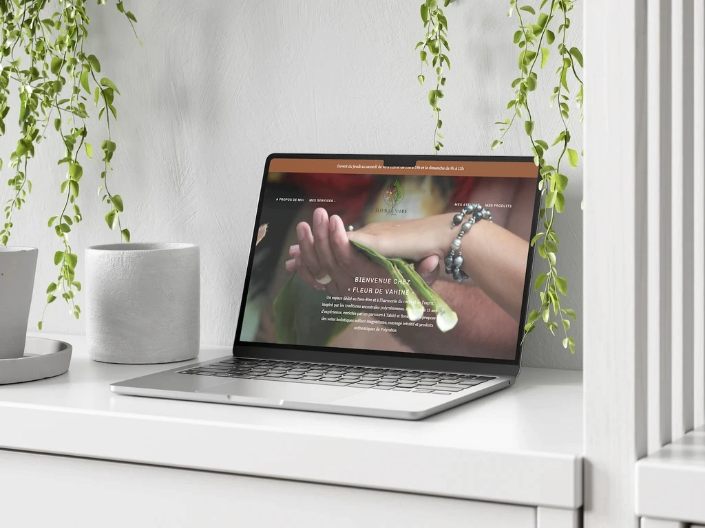 site web fleur de vahiné