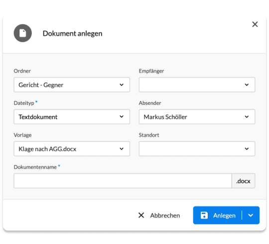 actaport-dokumente-erstellen