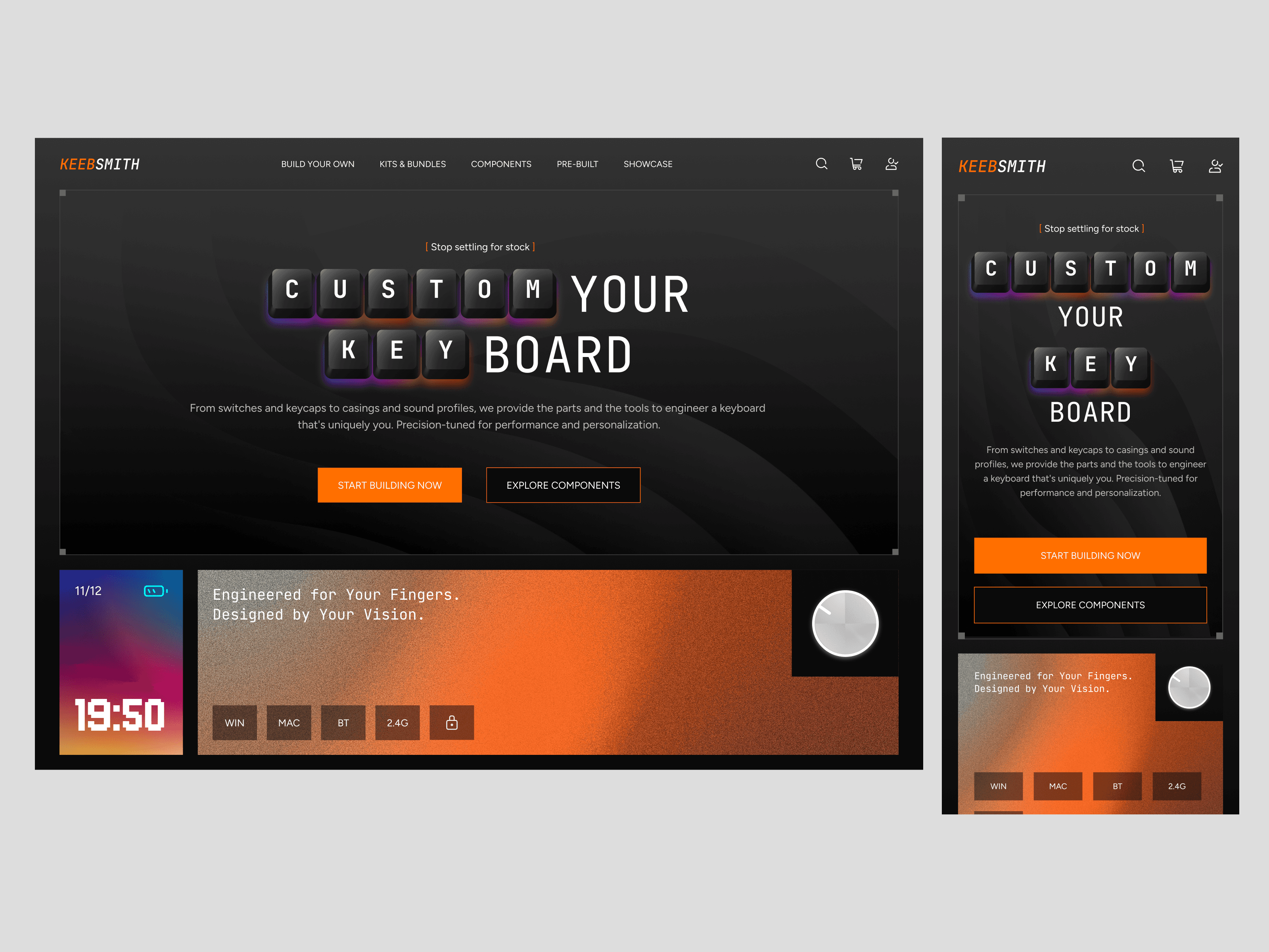 Keyboard Store Website