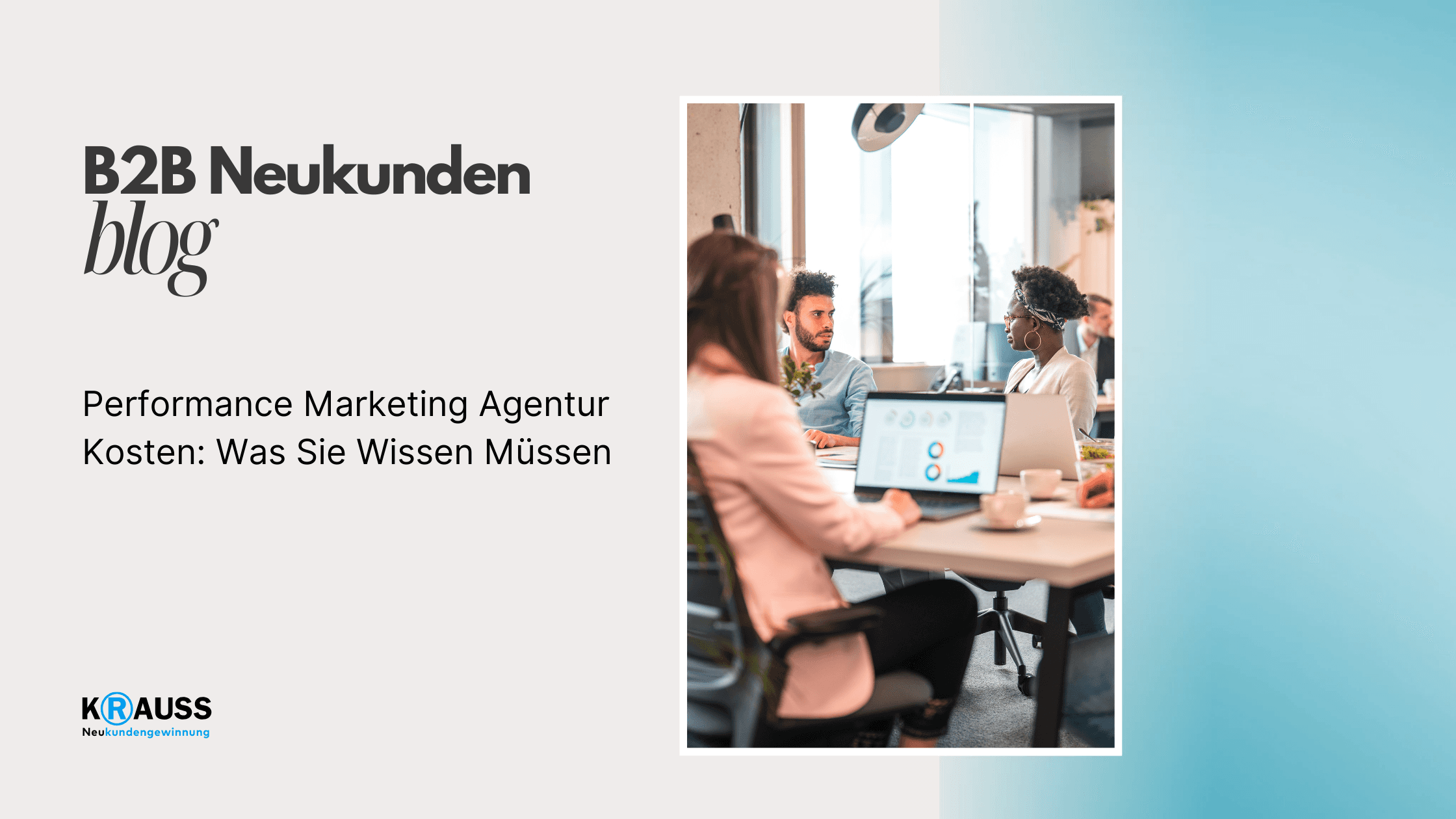 Performance Marketing Agentur Kosten: Was Sie Wissen Müssen