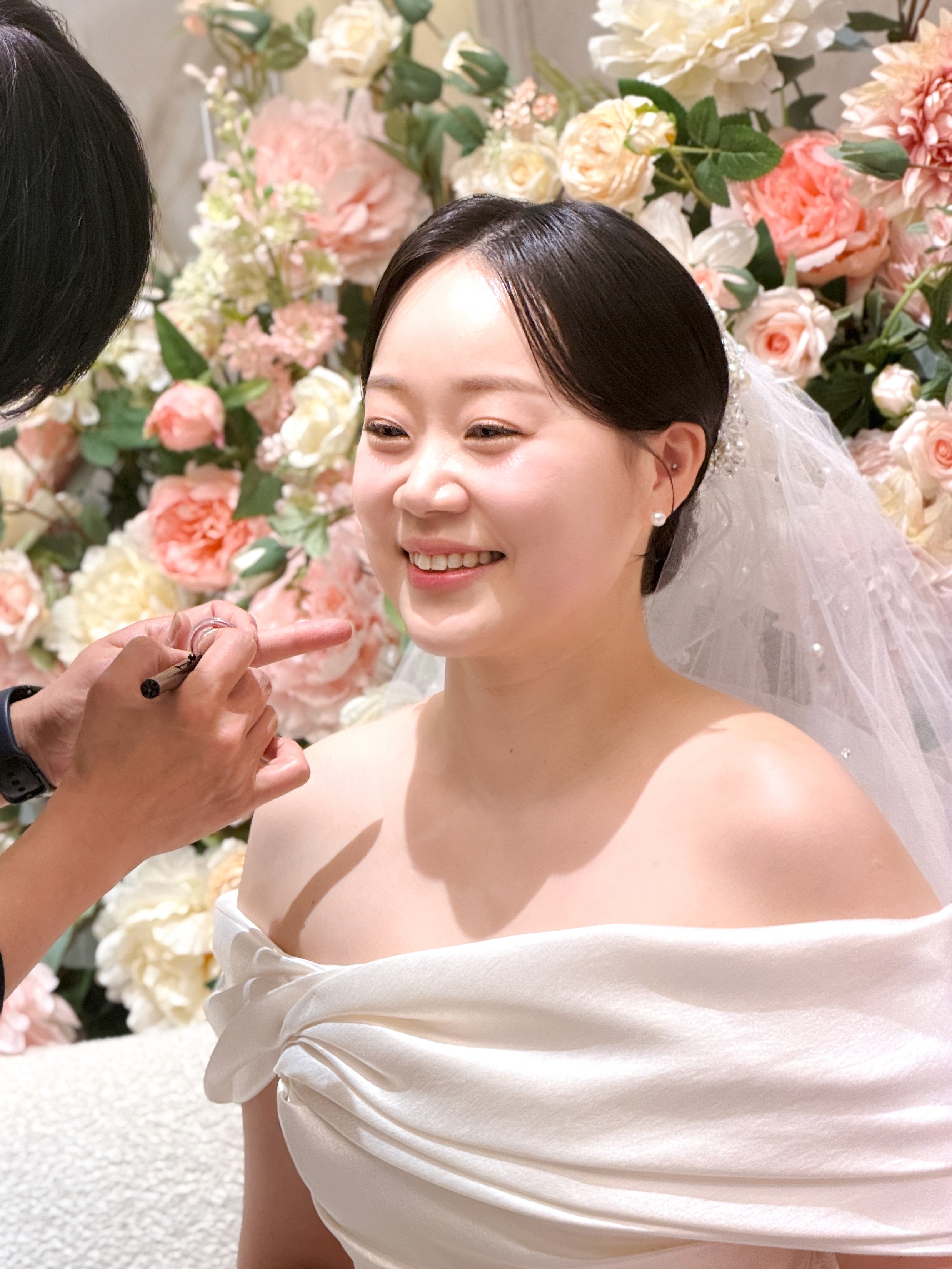 왕십리 레노스블랑쉬 웨딩홀 아이폰 스냅 촬영 후기 | 온미스냅의 따뜻한 감성 기록