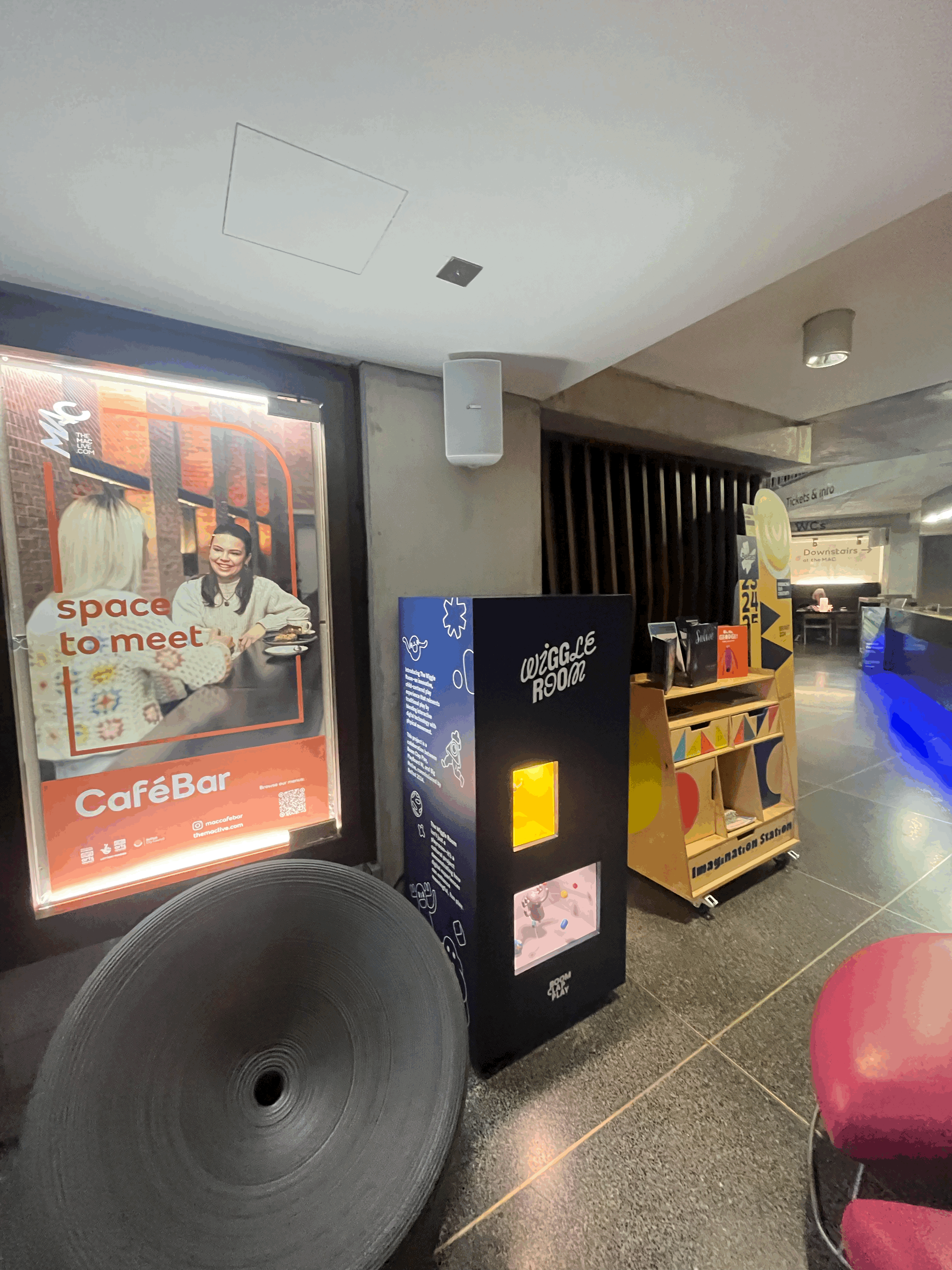 A screenshot from the Stuff page of the website