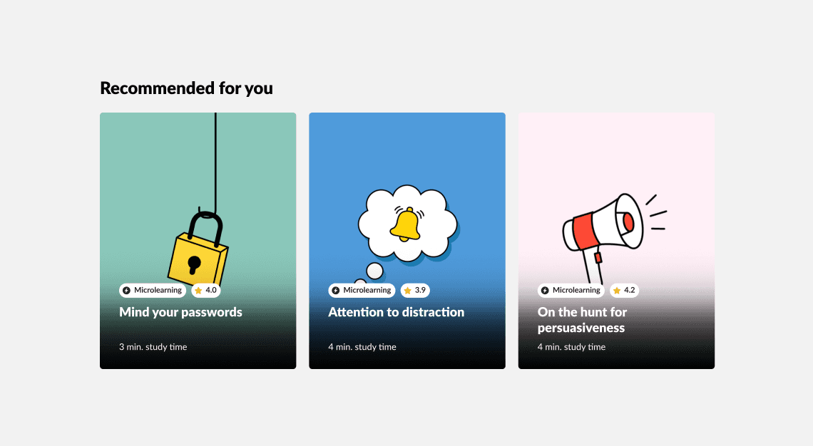 Aanbevolen leeractiviteiten