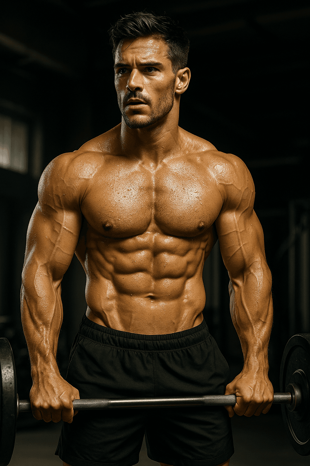 Fitness physique male