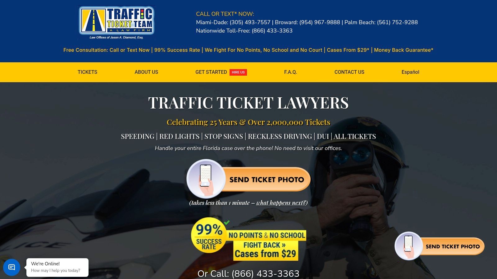Traffic Ticket Team (Law Offices of Jason A. Diamond)