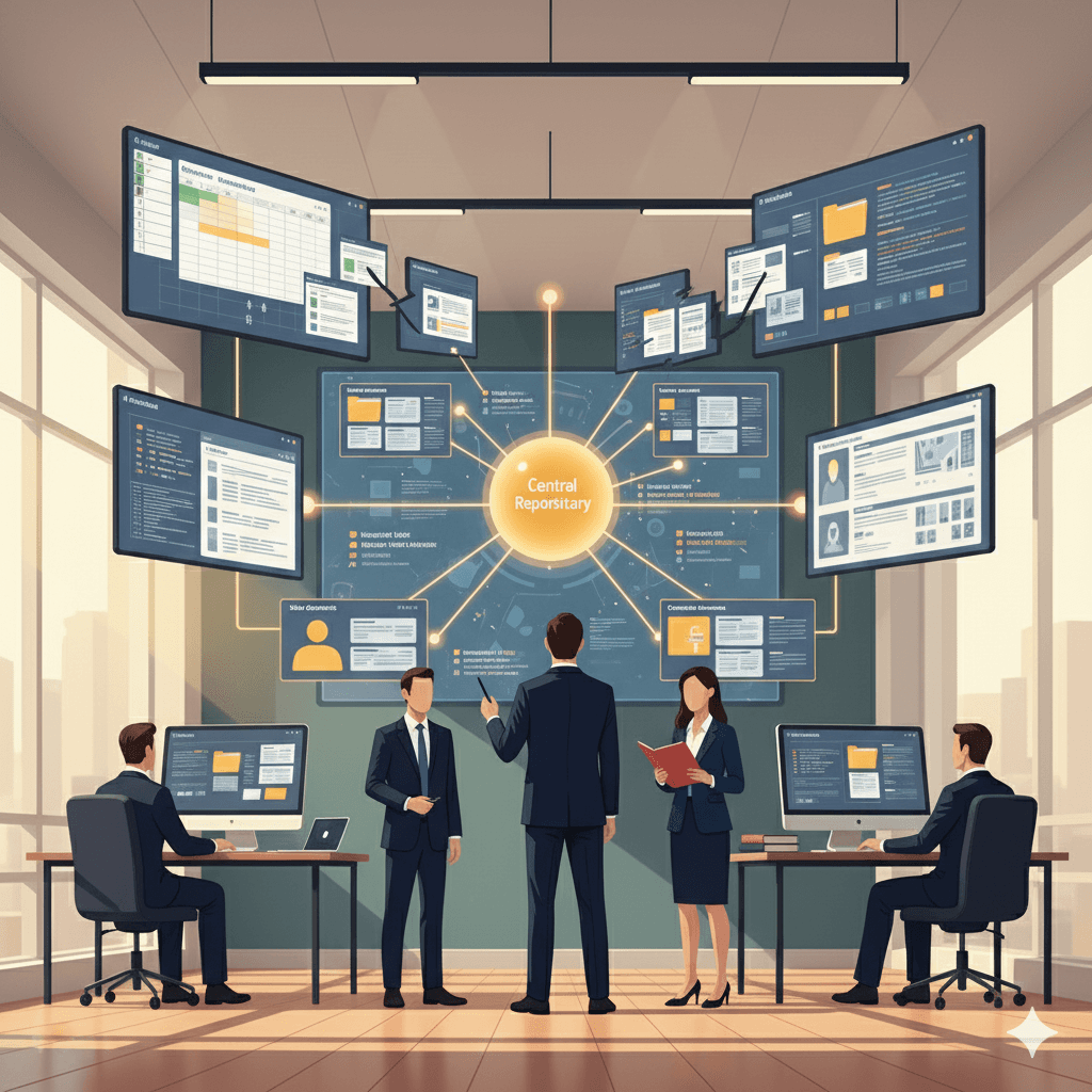 Fragmented Contract Repositories and Data Silos