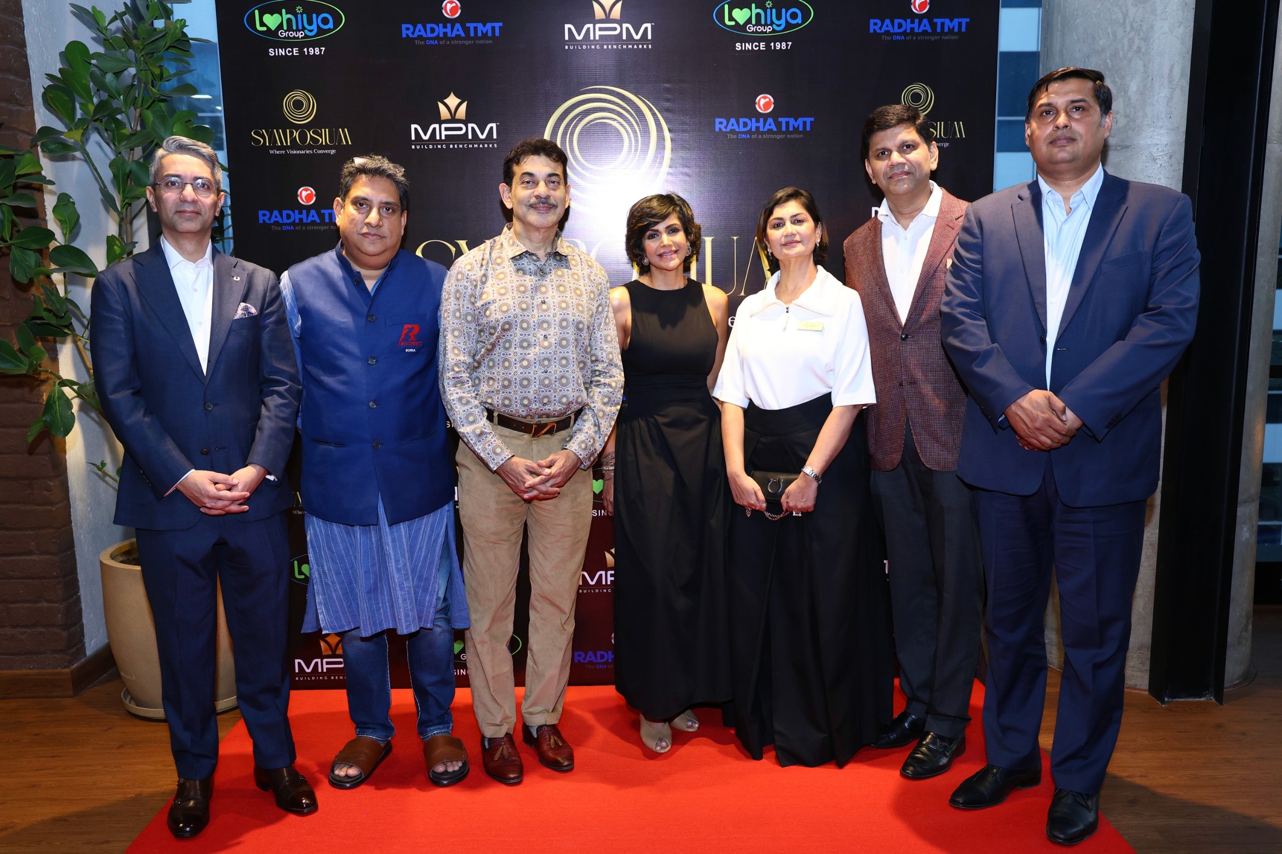 Jayesh ranjan, mandira bedi, abhinav bindra attended symposium event at hyderabad