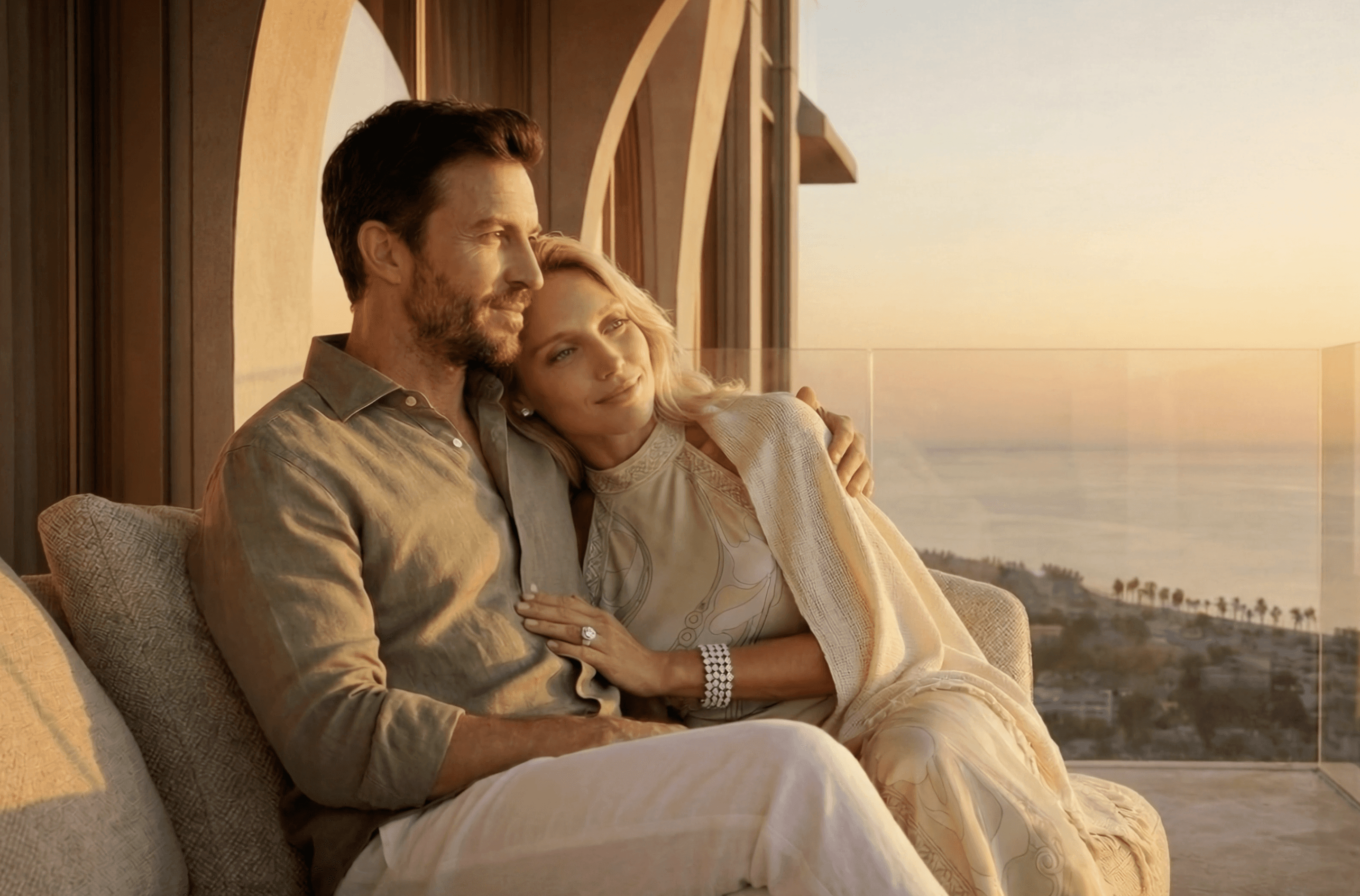 Dom Pérignon vineyards from the sky