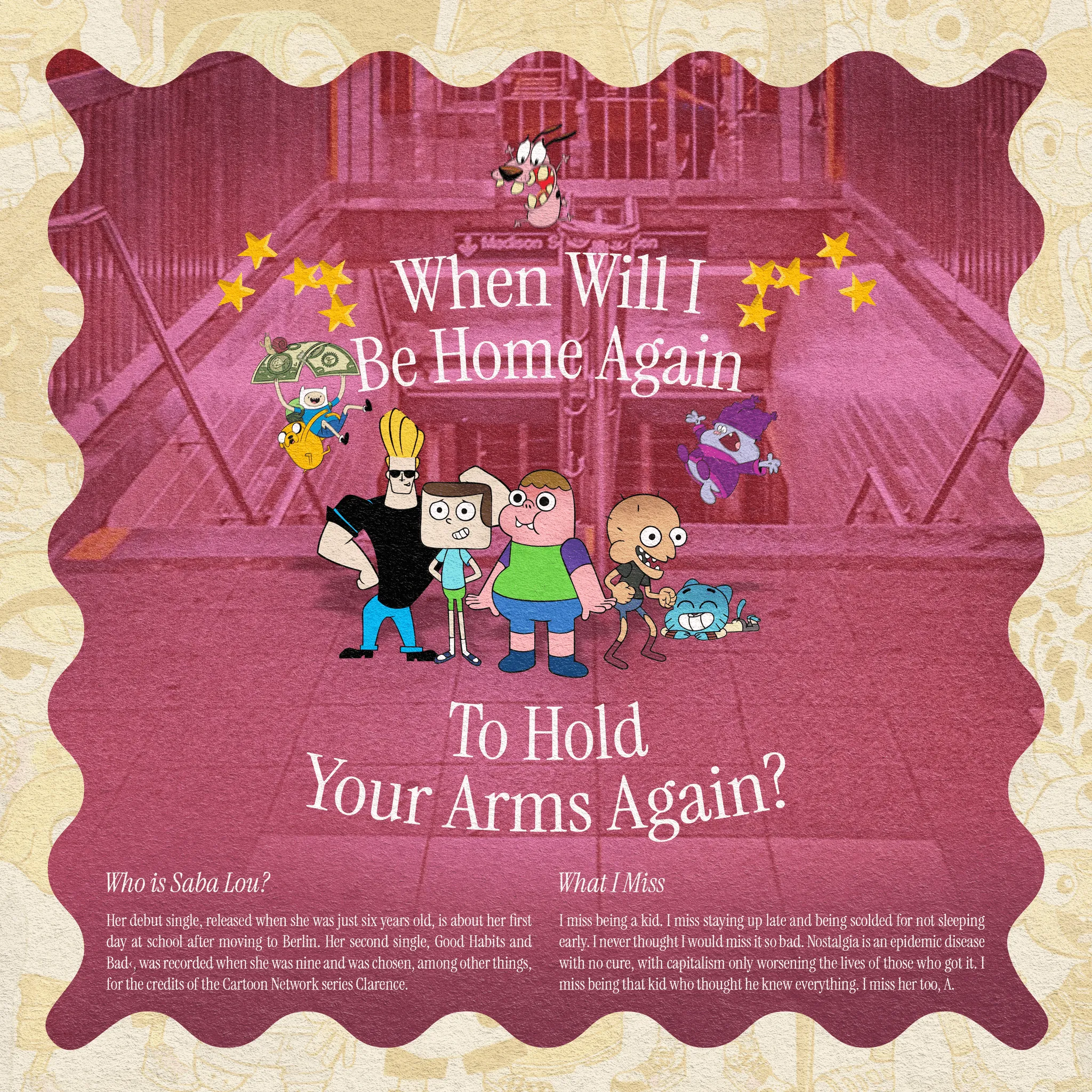 Black and white wave