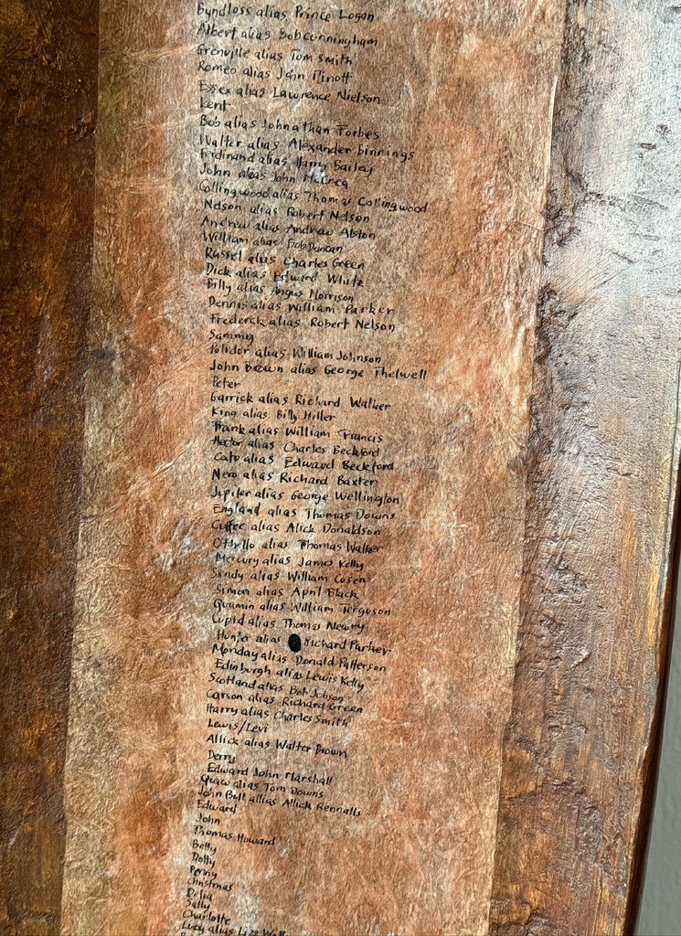  Ancestors Transported I, 2019.  Mixed media sculpture. by Barbara Walker.