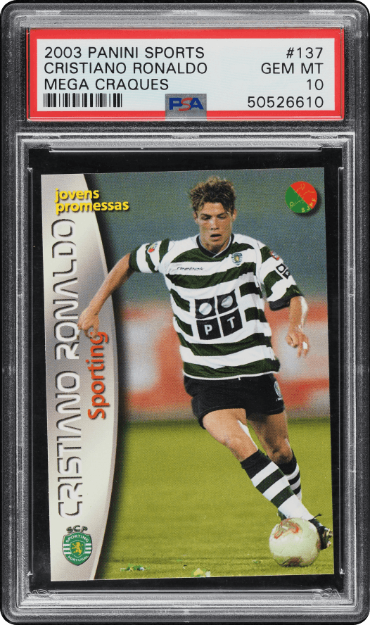 2003 Panini Sports Mega Craques Cristiano Ronaldo