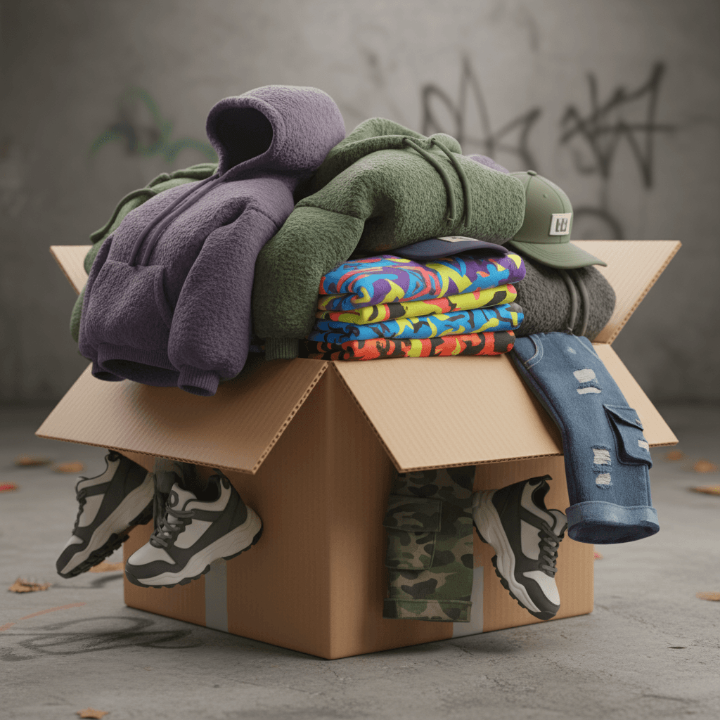 Box of items