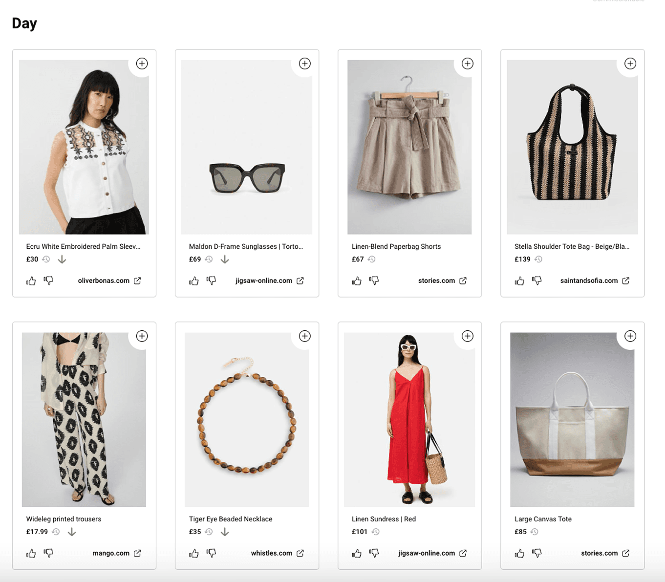 summer holiday wishlist by Karina Taylor stylist on moonsift