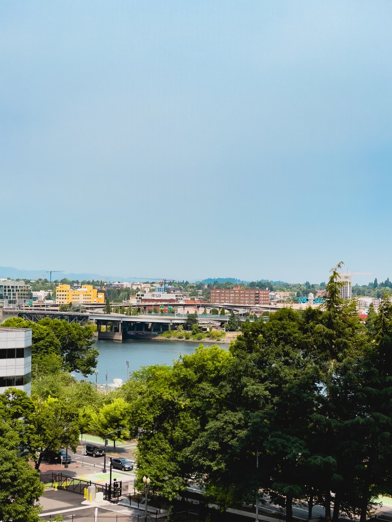 Landscape of Portland, OR