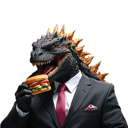 Logo "Foodzilla"