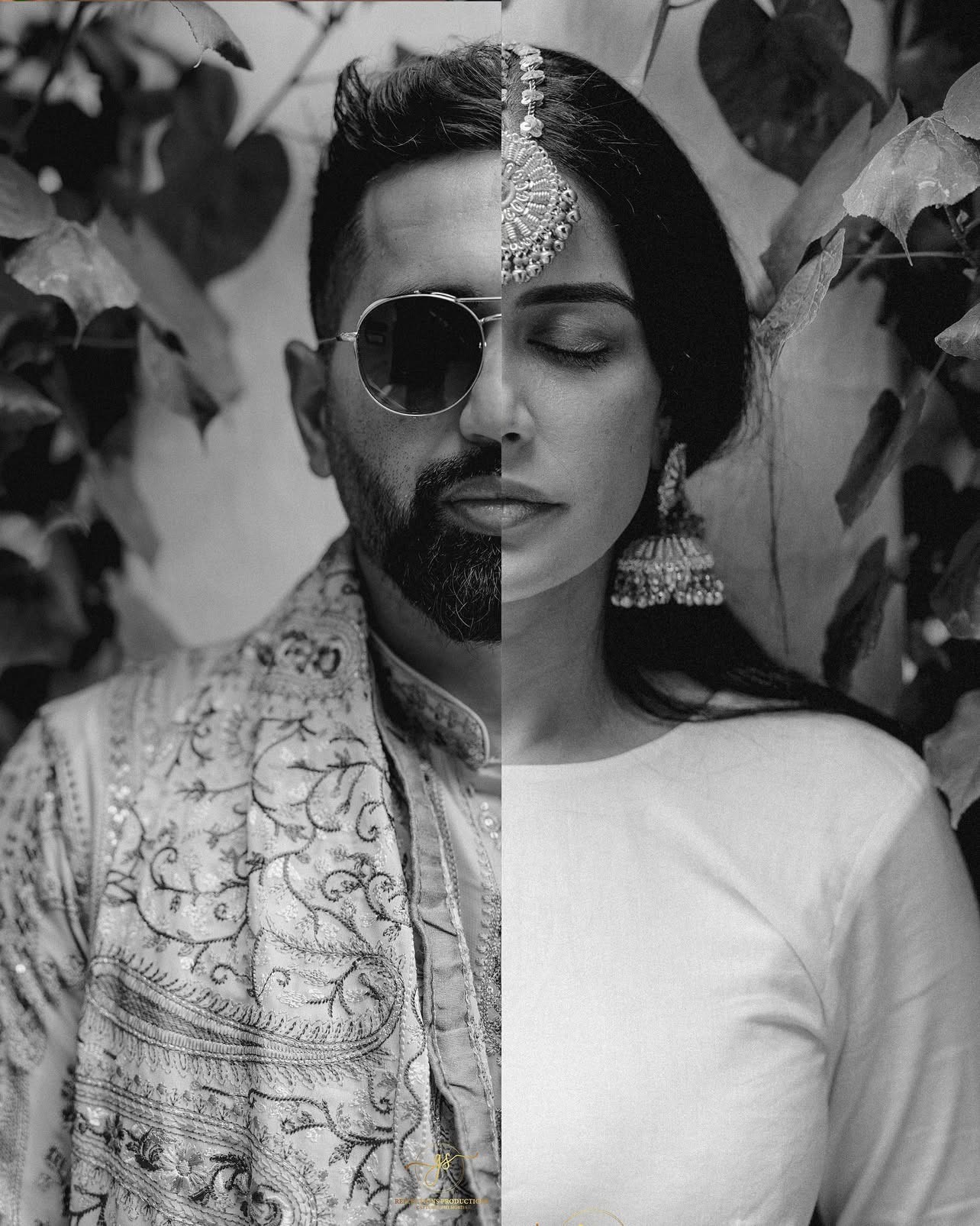 newly wed couple on isle getting married at shore