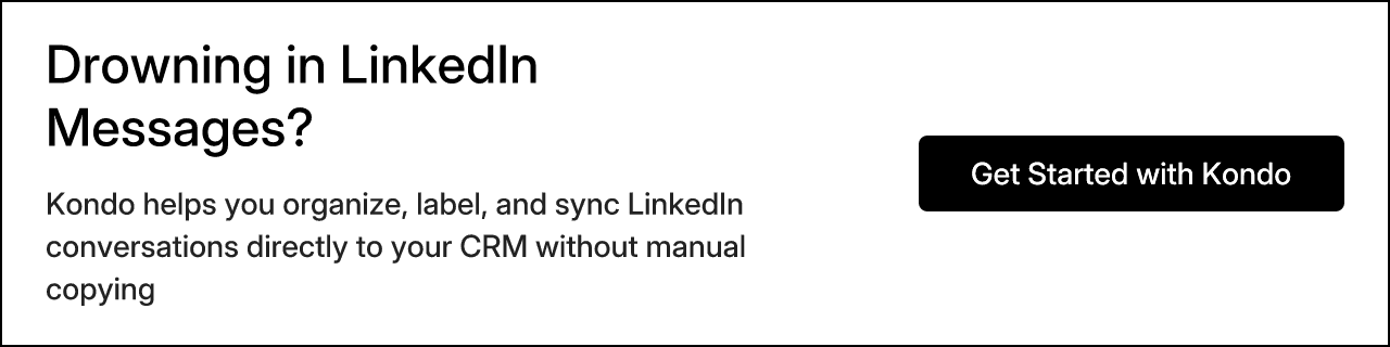 Drowning in LinkedIn Messages?