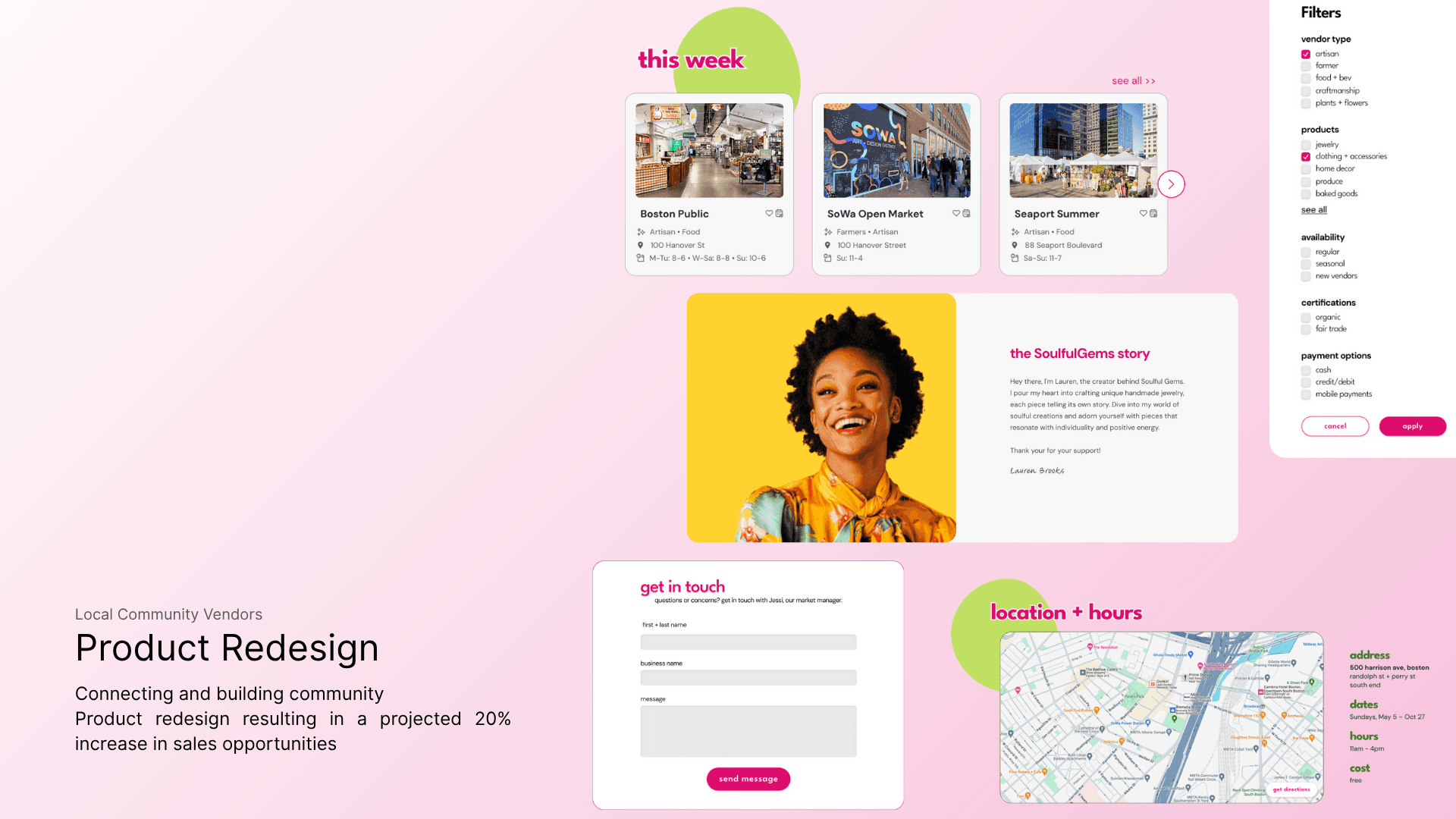 Header for landing page to boost website traffic