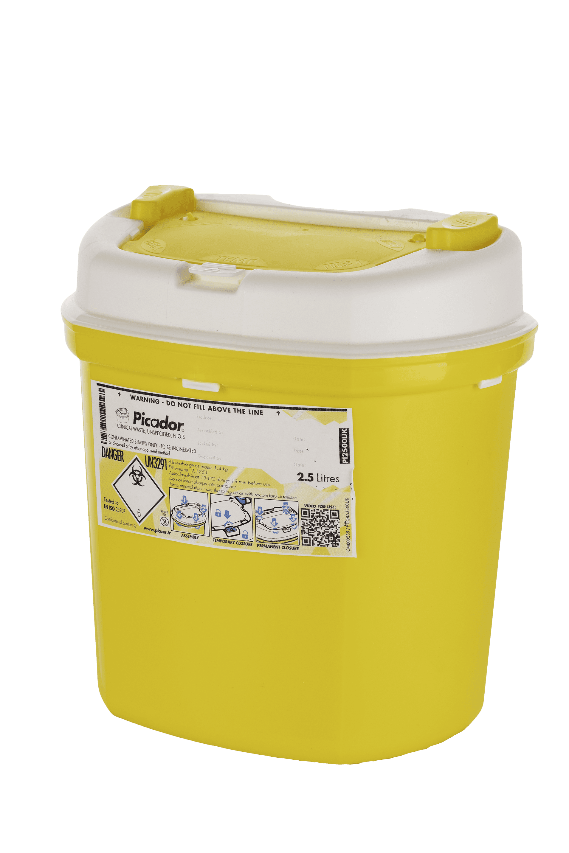 Bins for hazardous waste