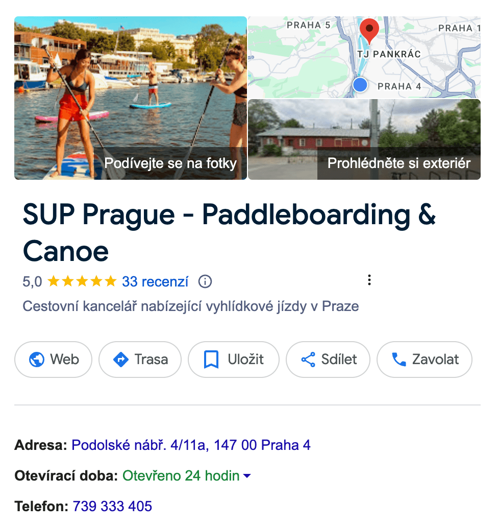 Recenze, Google
