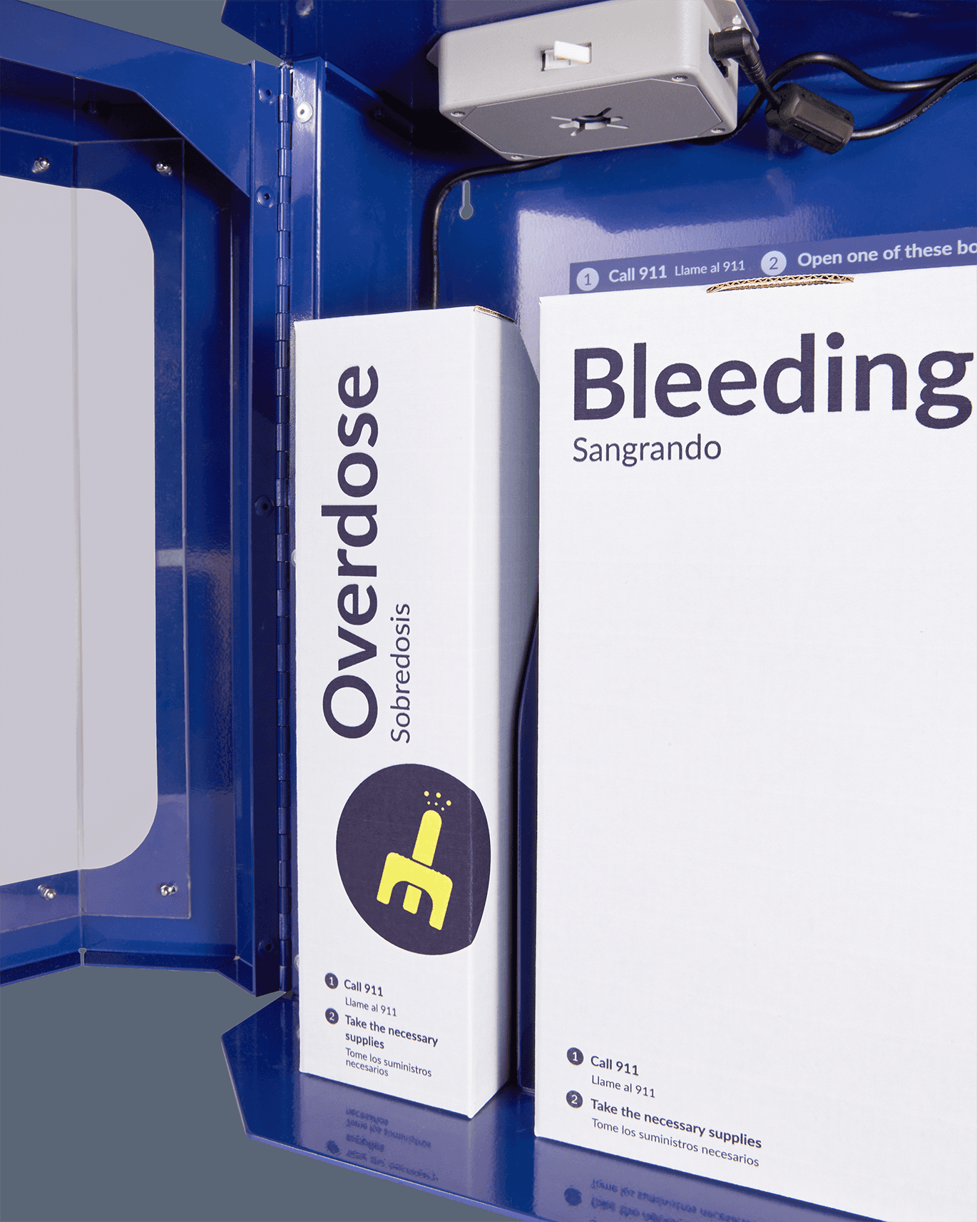 Close shot of a networked Sora box