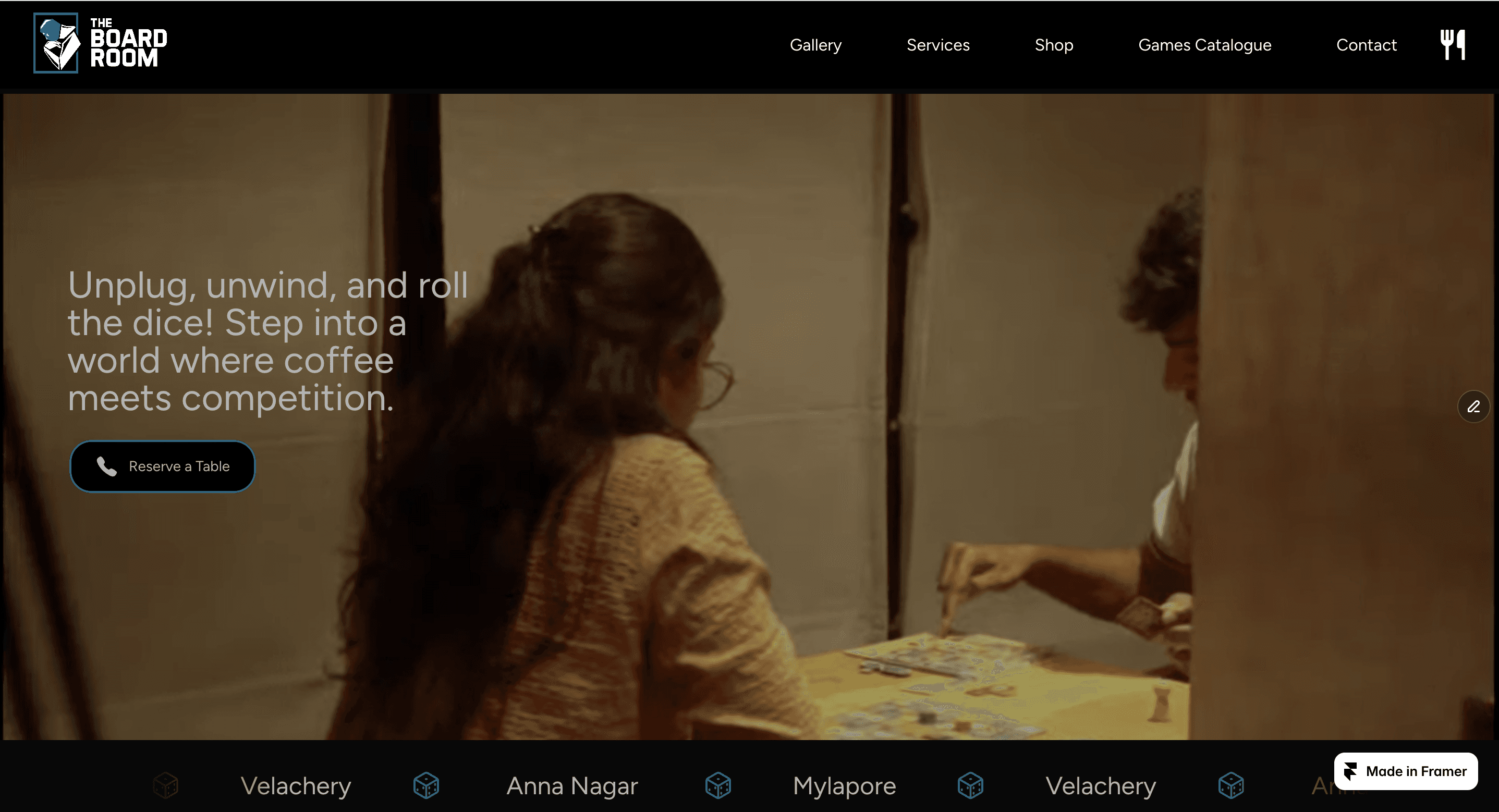 Screengrab of the TBR site