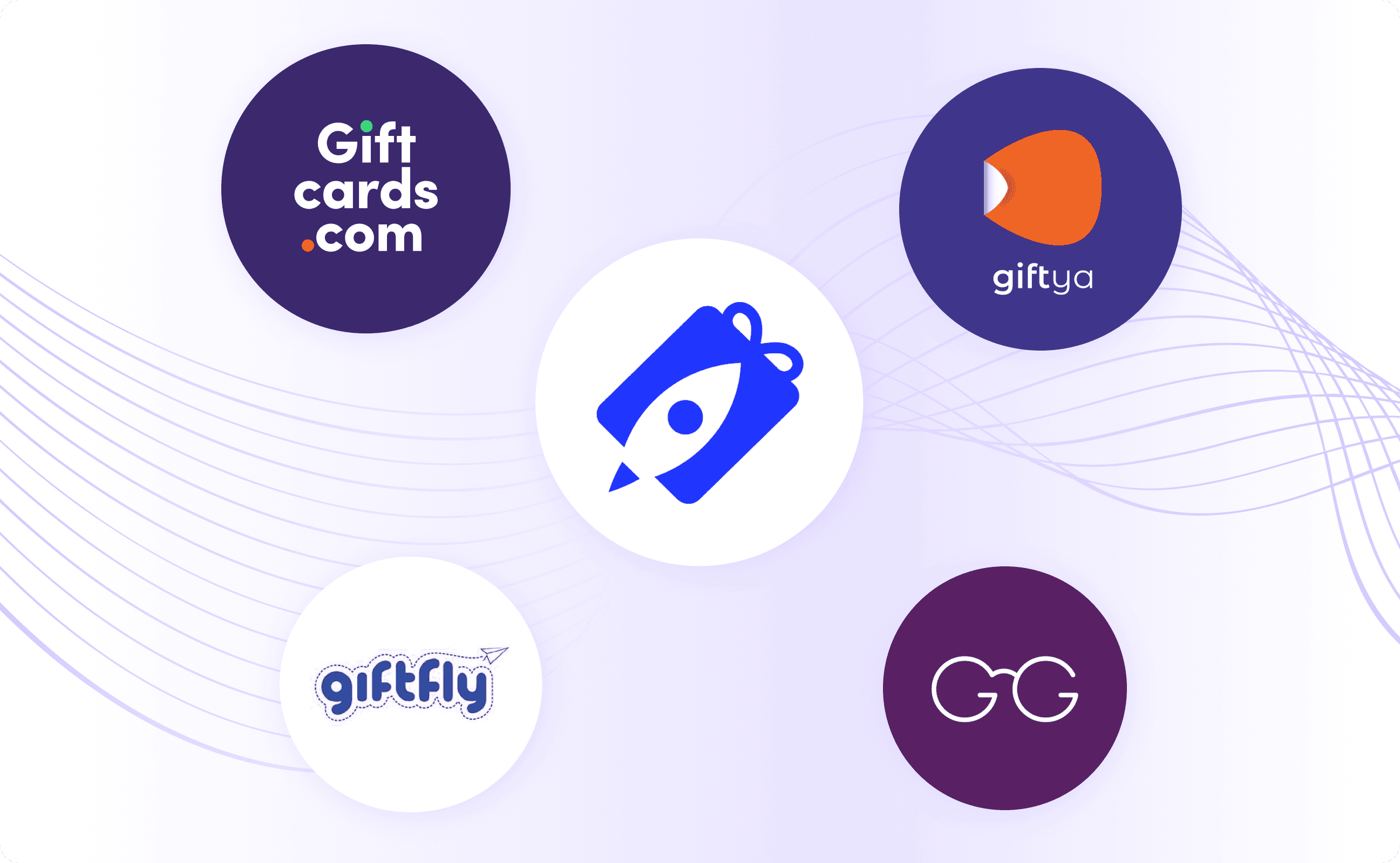Gift card platforms: Giftronaut, Giftcards.com, GiftYa, GiftFly, and Gift Granny.