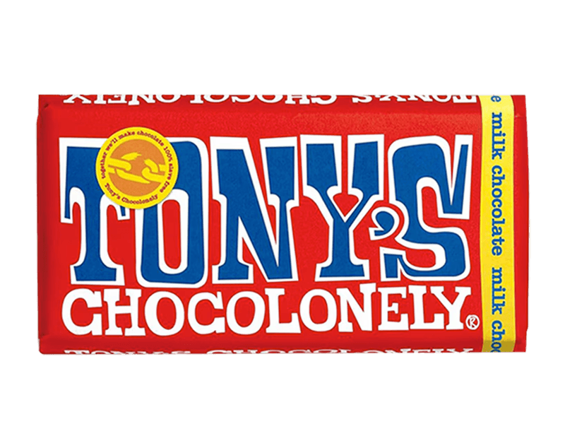 Indulgent large Tony’s Chocolonely bar for corporate gifting and events