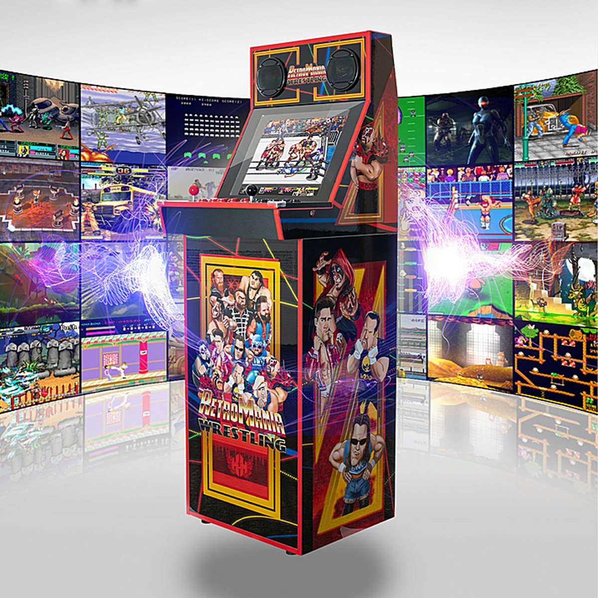 iircade games retromania wrestling