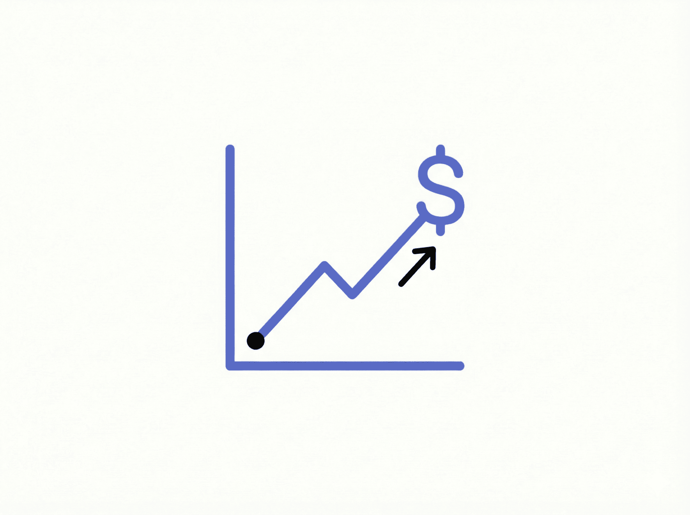 Graph icon: Resale value and valuation boost