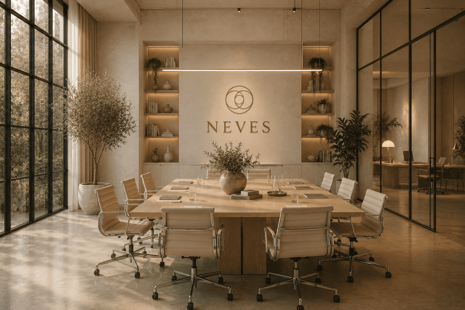NEVES hospitality team background visual.