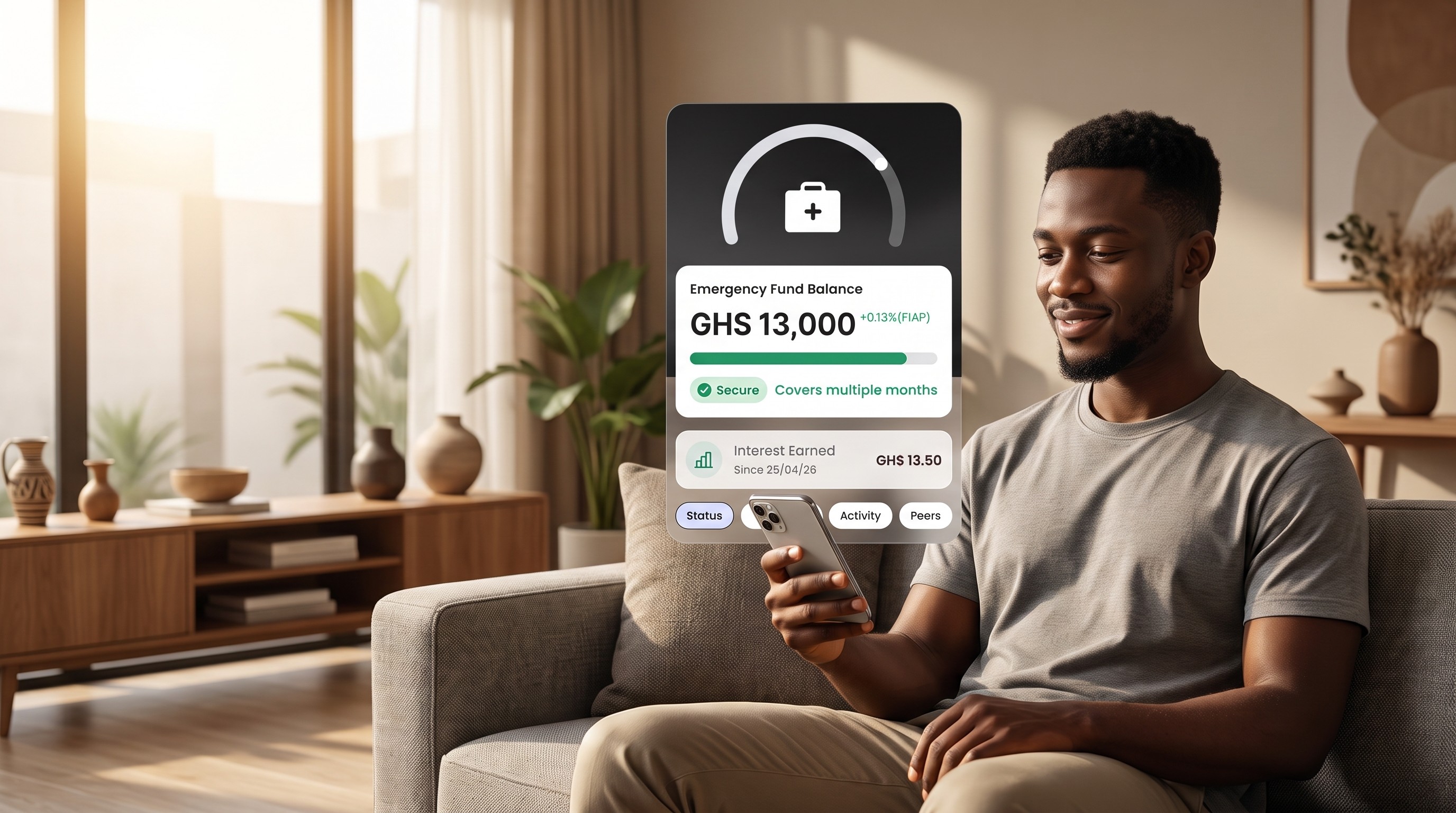 Emergency fund, ghana savings